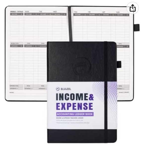 Office Expense Tracker Accounting Ledger Book Hardcover Poshmark